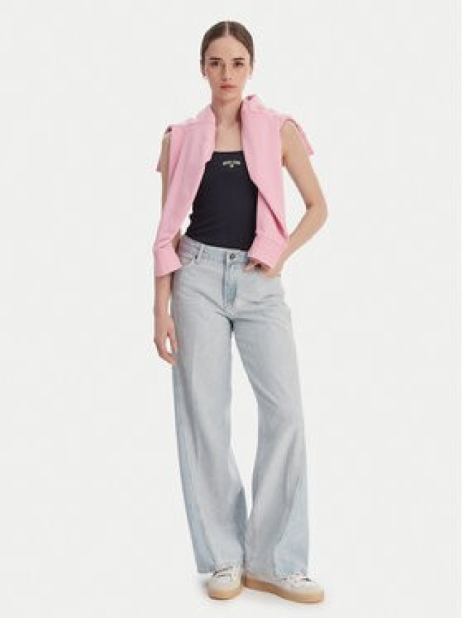 Guess Jeans Jeansy W6GA2T D6534 Niebieski Wide Leg