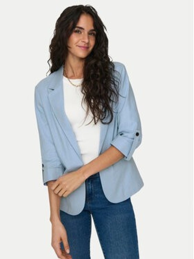 ONLY Marynarka Caro 15312199 Błękitny Loose Fit