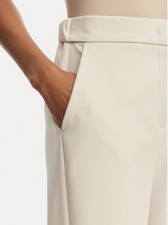 Maryley Spodnie materiałowe 26EB598/43LA Beżowy Regular Fit