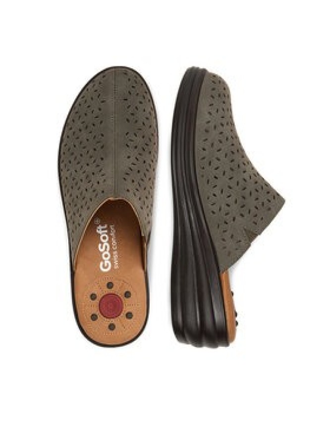 Go Soft Klapki LA3J7701-7 Szary