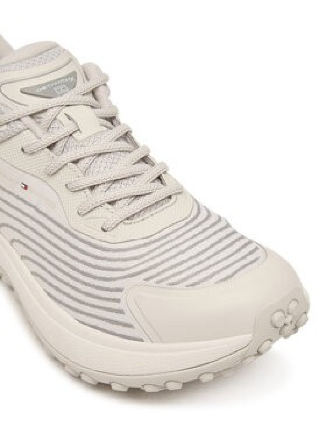 Tommy Hilfiger Sneakersy The Canyon X Knit FW0FW09674 Szary jasny