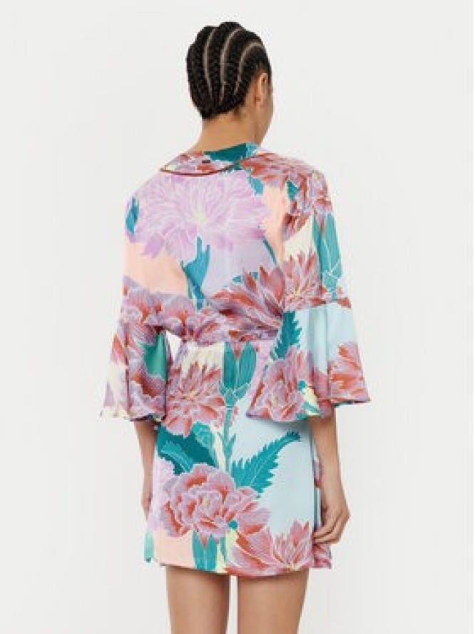 Maaji Sukienka letnia Japanese Eden PT2472CPO003 Fioletowy Regular Fit