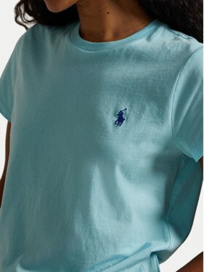 Polo Ralph Lauren T-Shirt 211B14605010 Turkusowy Classic Fit