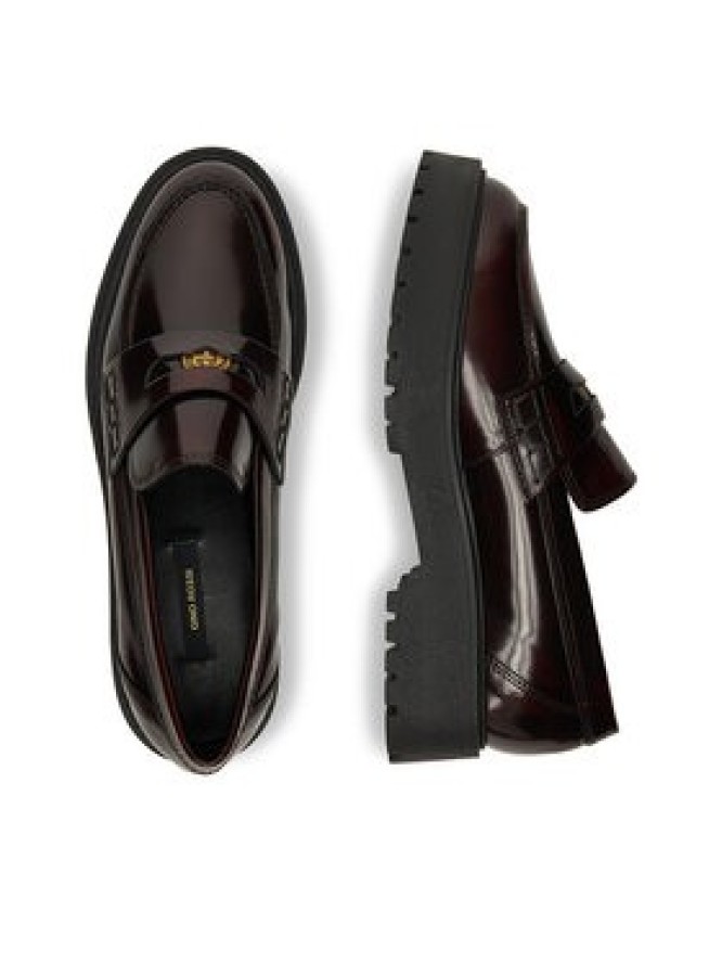 Gino Rossi Loafersy C-CARRIE1 Bordowy