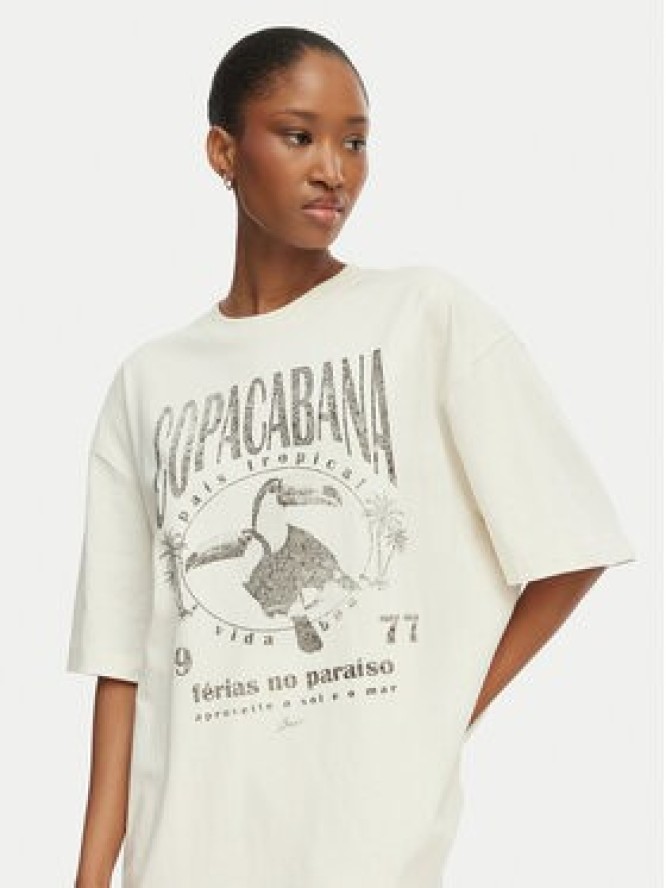 BOSS T-Shirt C_Eboys_2 50559078 Beżowy jasny Relaxed Fit