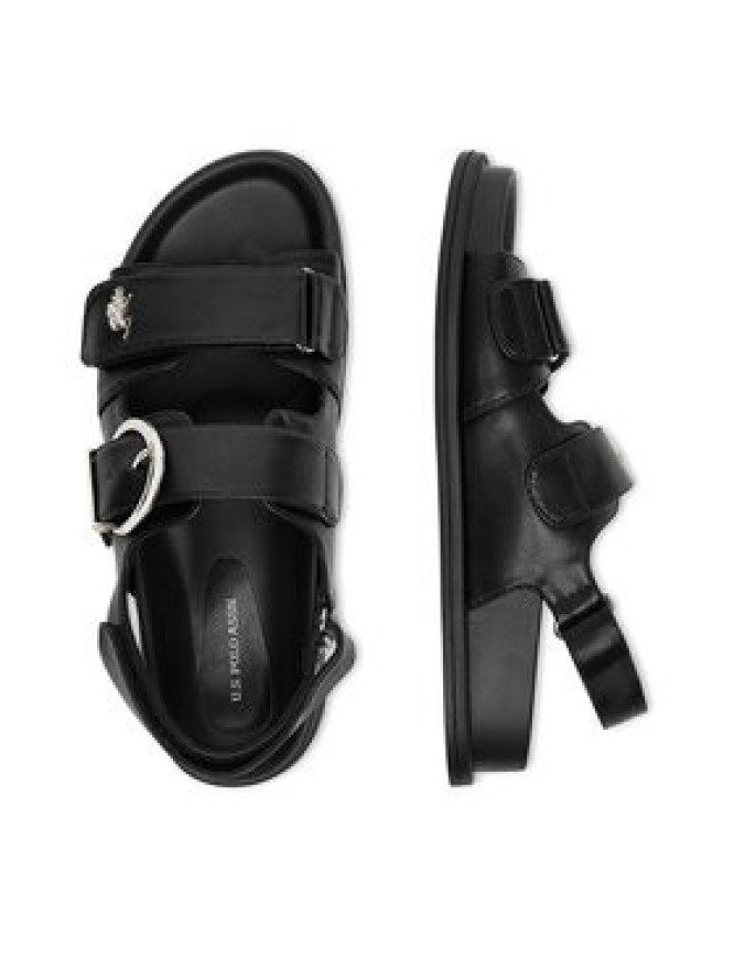 U.S. Polo Assn. Sandały EO-EDITH001W/6Y1 Czarny