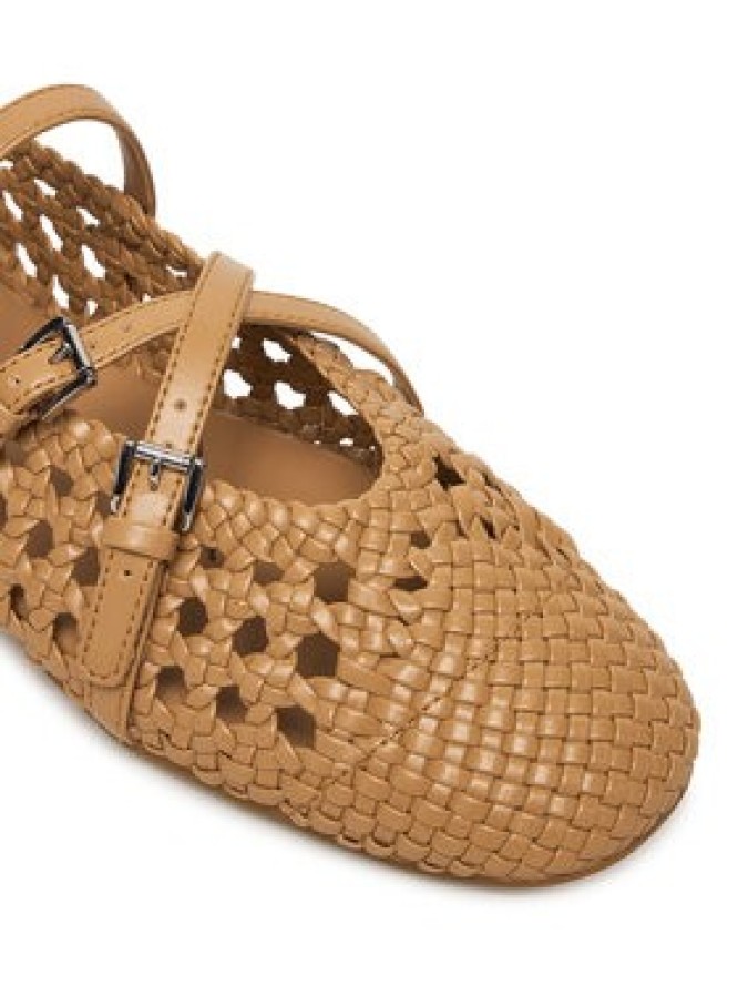 MICHAEL Michael Kors Baleriny Indy Flex 40S6IDFP1L Beżowy