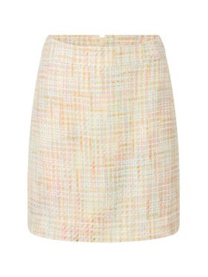 JOOP! Spódnica ołówkowa 30035995 Écru Slim Fit