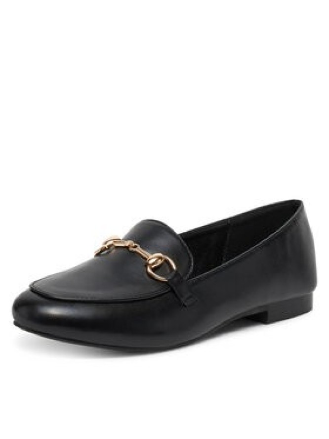 DeeZee Loafersy 10-633 Czarny