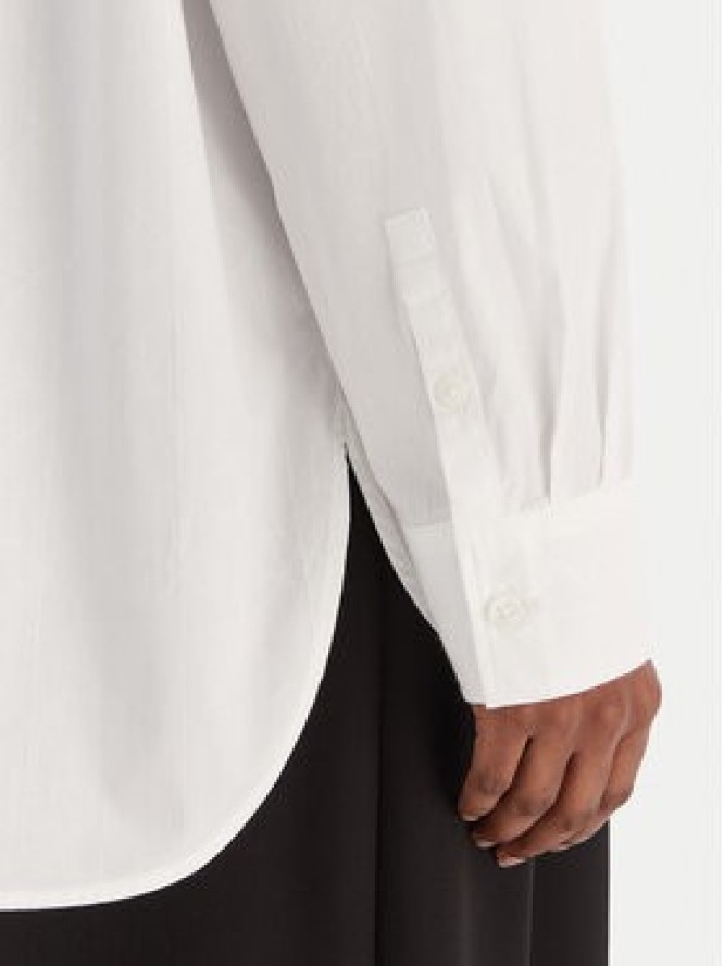 Calvin Klein Jeans Koszula Aop Logo Perfect LV044D167G Biały Regular Fit