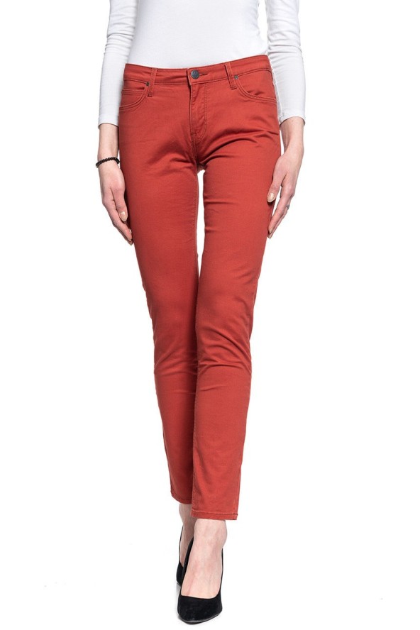 DAMSKIE SPODNIE MATERIAŁOWE LEE SLIM ELLY L305QX38 112106158