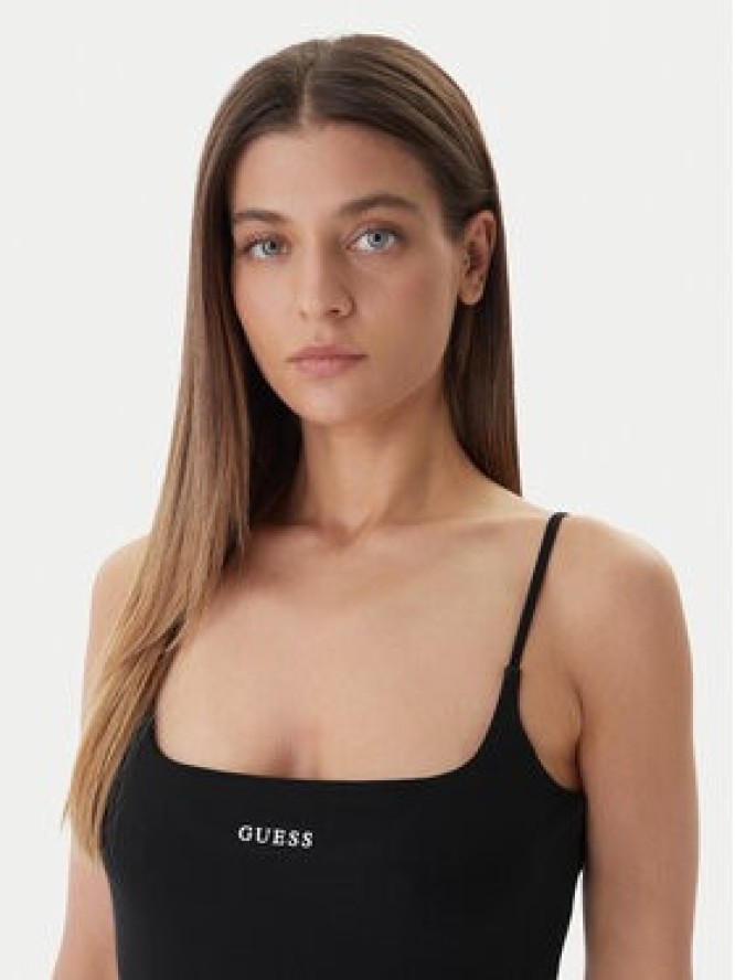 Guess Top V6GP18 K3470 Czarny Regular Fit