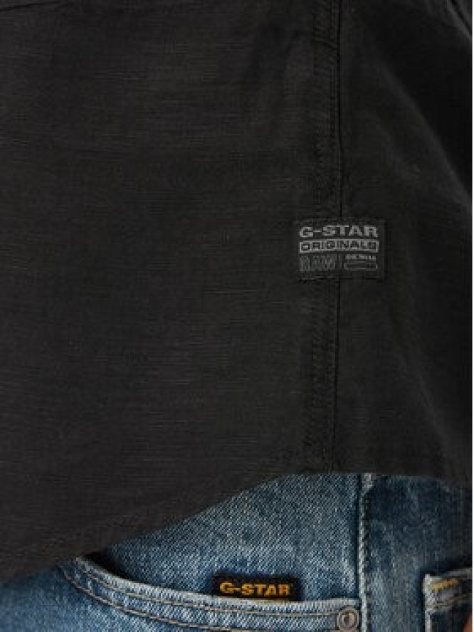 G-Star Raw Top Fluid D29383-E515 Czarny Regular Fit