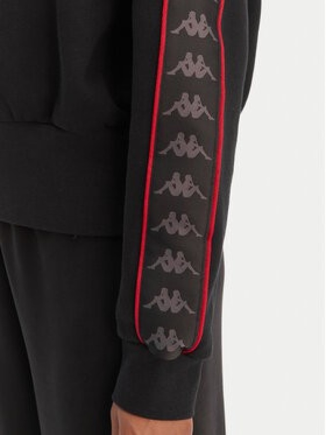 Kappa Bluza Banda Clarise 32261BW Czarny Regular Fit