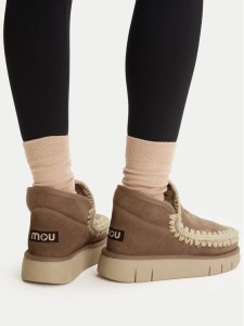 Mou Śniegowce Eskimo Bounce Sneaker FW531009A Brązowy