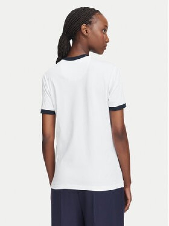 Beverly Hills Polo Club T-Shirt P-SS26W-TS0104 Biały Regular Fit