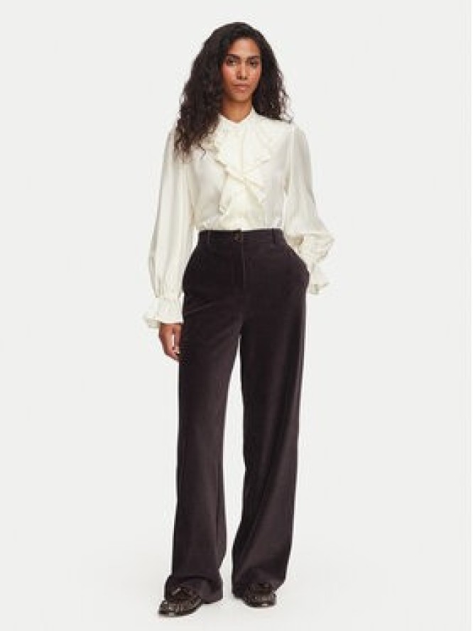 Marella Spodnie materiałowe Astrale 2623786014 Szary ciemny Regular Fit
