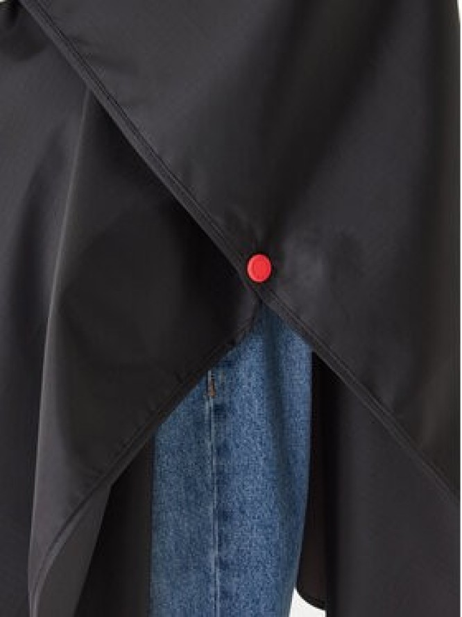 Hunter Ponczo HARU0007261 Czarny Regular Fit