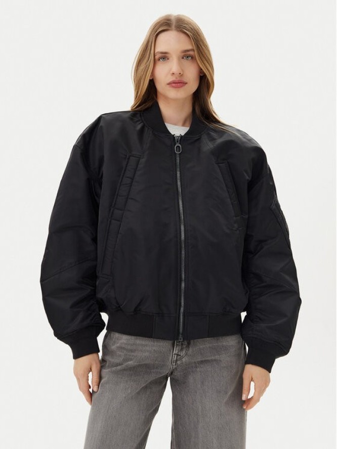 G-Star Raw Kurtka bomber Macro D25989-C143 Czarny Oversize