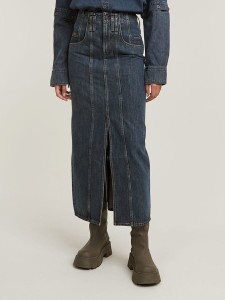 G-Star Spódnica dżinsowa "Viktoria" w kolorze niebieskim rozmiar: W26