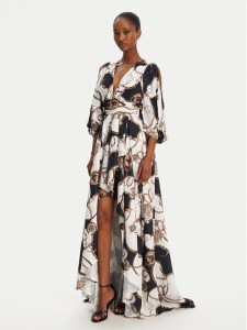 Babylon Sukienka koktajlowa S00882 Kolorowy Regular Fit