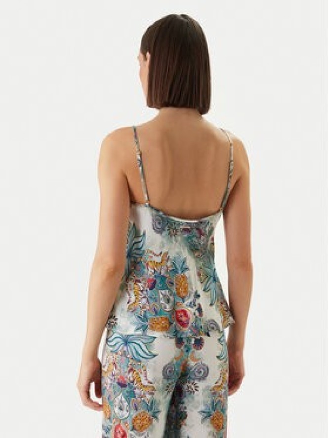 Just Cavalli Bluzka 80PAM201 NS837 Błękitny Relaxed Fit