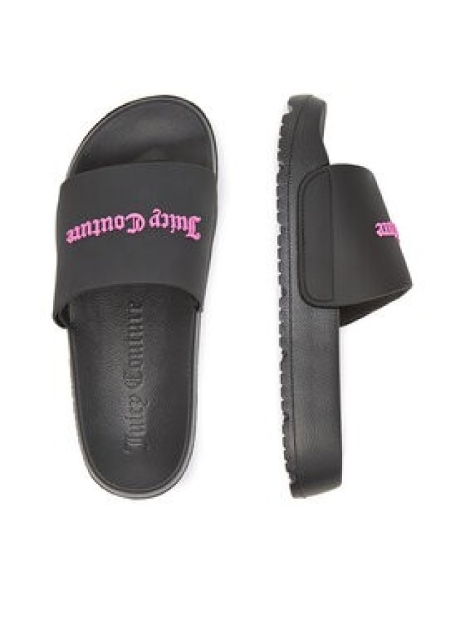 Juicy Couture Klapki PJC2 Czarny
