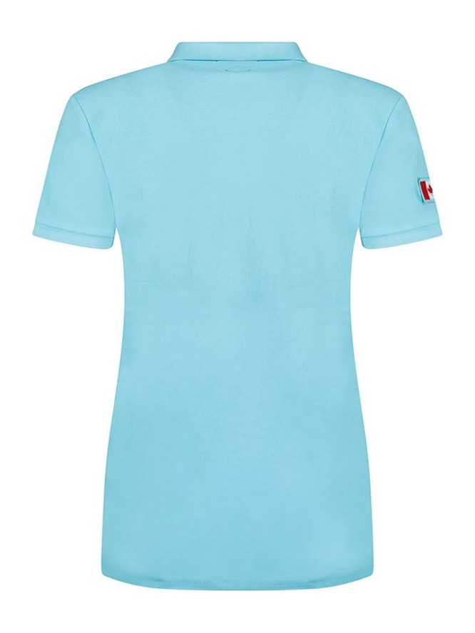 Canadian Peak Koszulka polo "Kellyeak" w kolorze błękitnym rozmiar: XXL