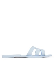 KARL LAGERFELD Klapki Jelly IV KL80025 Błękitny