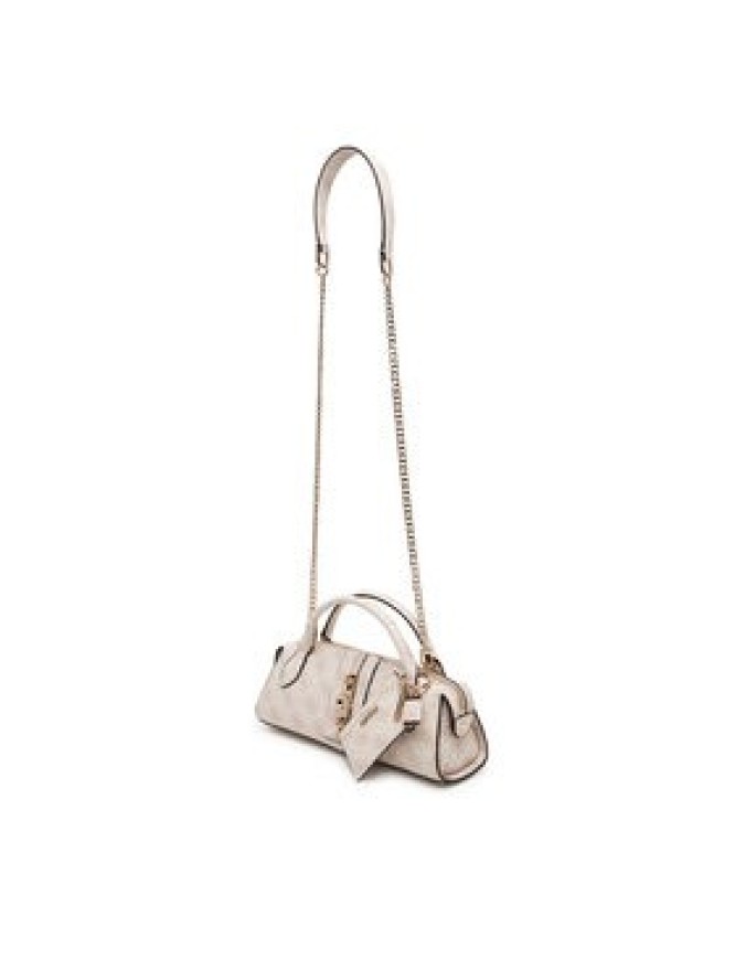 Guess Torebka Yvonne Logo Mini HWSG23 78760 Beżowy jasny