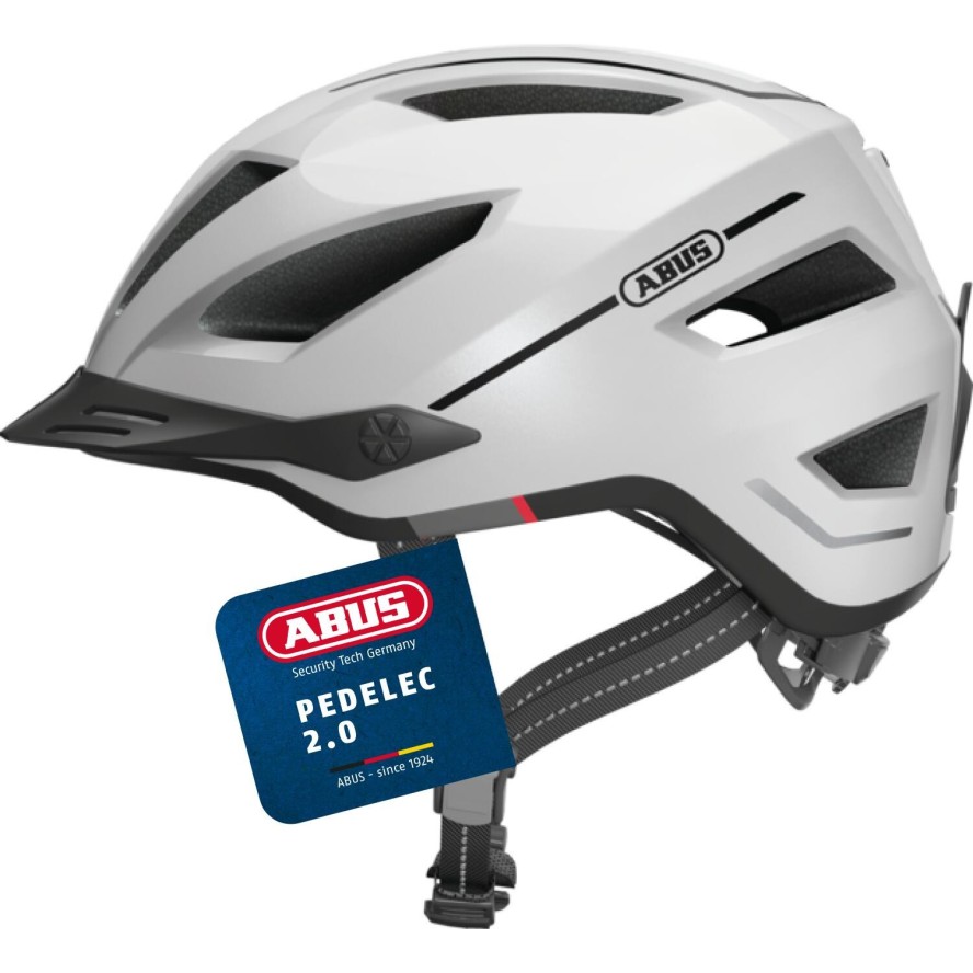 Kask Rowerowy Pedelec 2.0 Biały Perłowy M 52-57 Cm