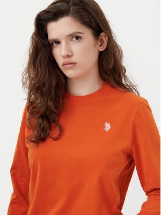 U.S. Polo Assn. Bluzka WUP0785 Pomarańczowy Regular Fit