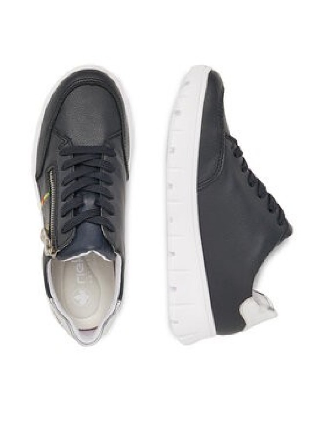 Rieker Sneakersy N1313-14 Granatowy
