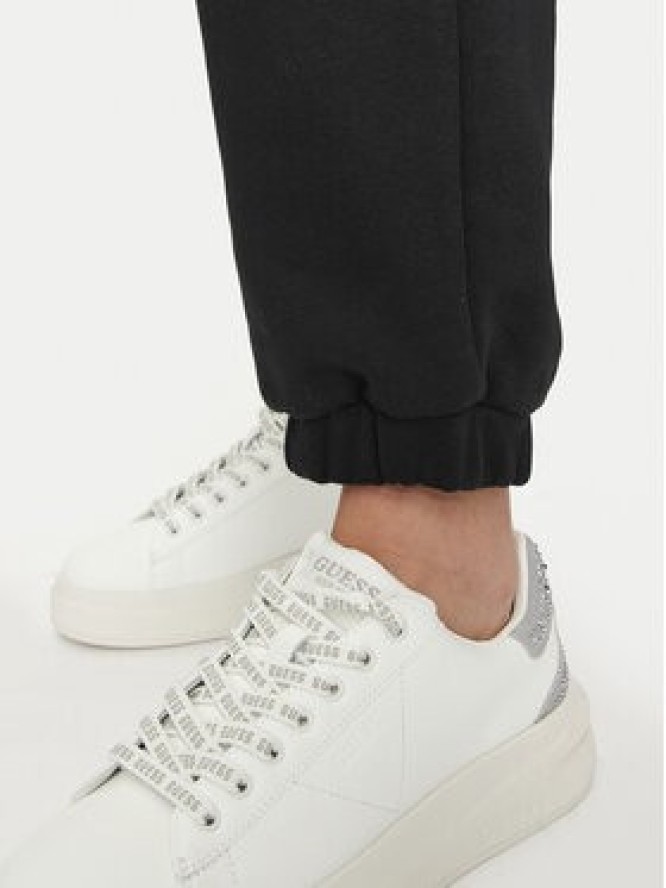 Guess Jeans Spodnie dresowe W4YB33 KC811 Czarny Regular Fit