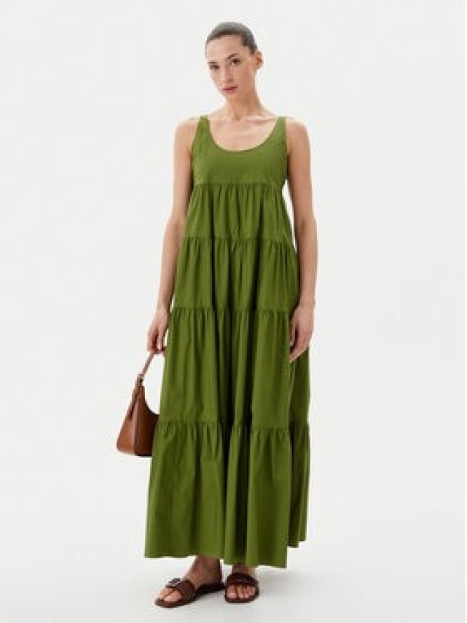 MICHAEL Michael Kors Sukienka letnia MS582WLF4C Zielony Regular Fit