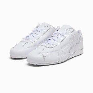 Buty sportowe unisex Puma SPEEDCAT FULL LTHR białe 40544902 r 36