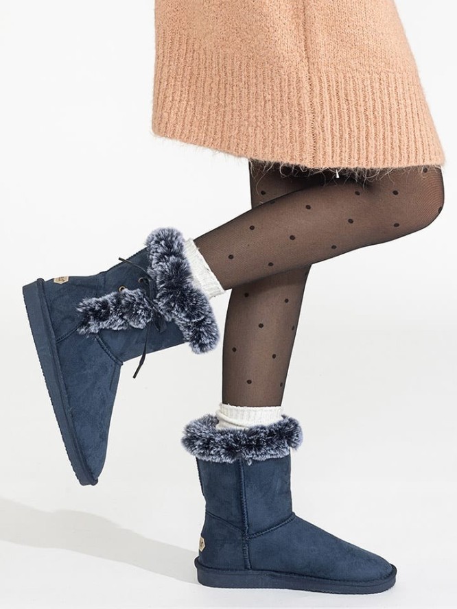 Blackfield Botki zimowe "Coma" w kolorze granatowym rozmiar: 36