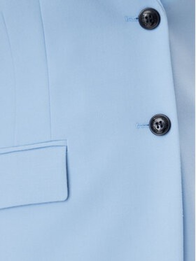 HUGO Marynarka Asmalla 50540787 Błękitny Slim Fit
