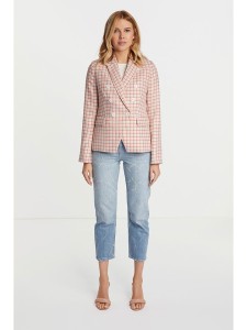 Rich & Royal Blezer w kolorze jasnozielono-czerwonym rozmiar: 42