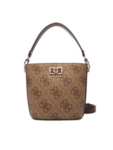 Guess Torebka Karnilla Logo HWOS99 01010 Brązowy