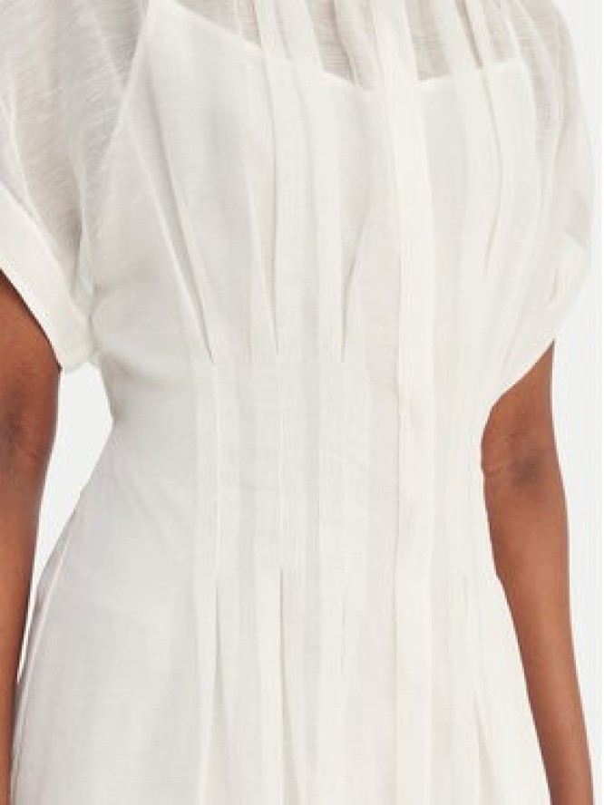 BOSS Sukienka koszulowa Davinata 50559733 Biały Regular Fit