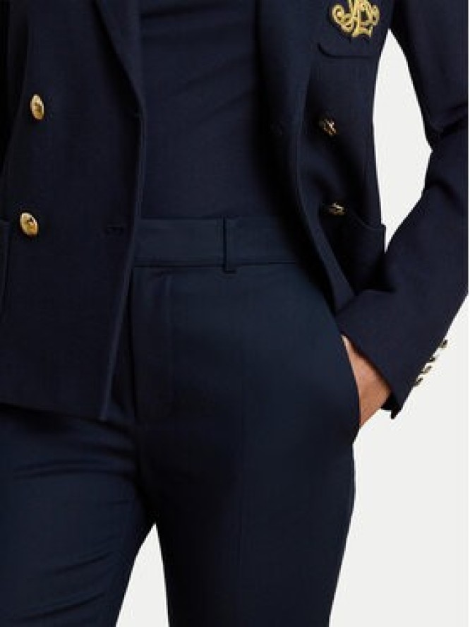 LAUREN RALPH LAUREN Spodnie materiałowe 200P14610004 Granatowy Slim Fit