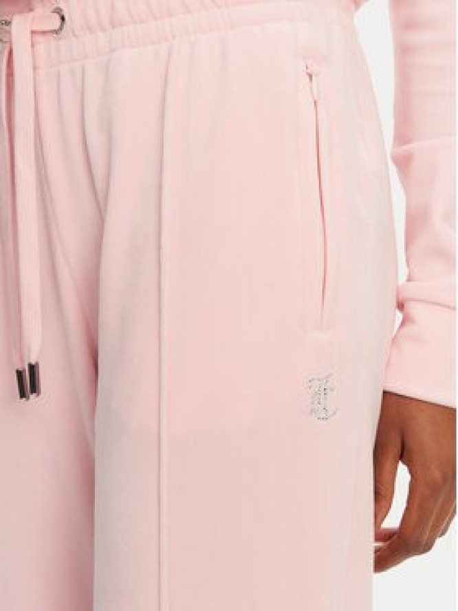 Juicy Couture Spodnie dresowe Tina JCAPW045 Różowy Regular Fit