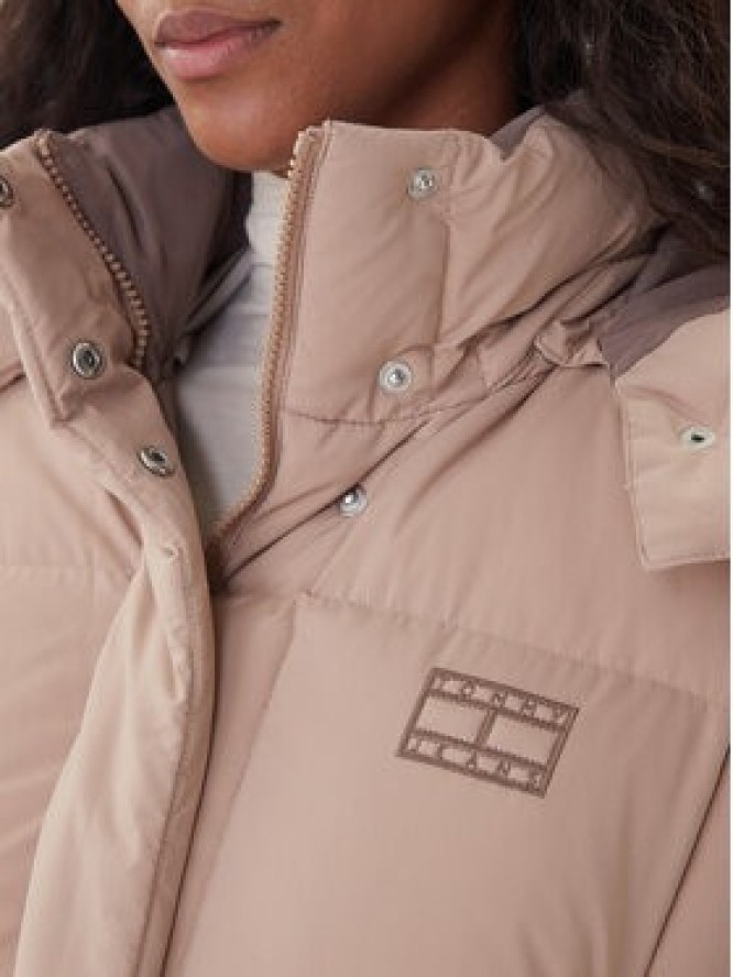 Tommy Jeans Kurtka puchowa Alaska DW0DW21624 Beżowy Regular Fit
