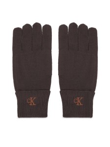 Calvin Klein Rękawiczki LV14F8021G Brązowy ciemny