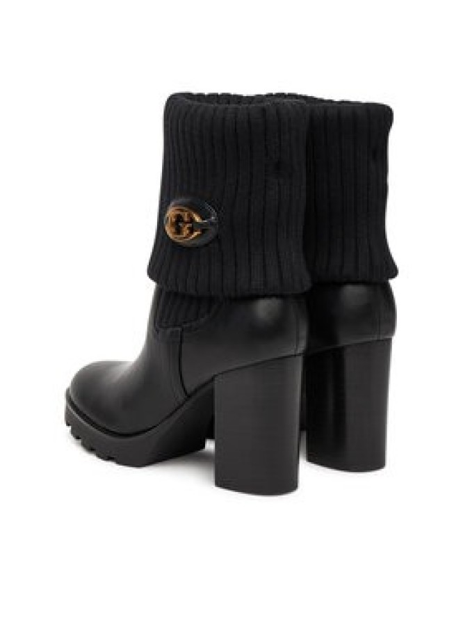 Guess Botki FLFNSO FAP10 Czarny