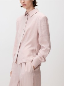 Koszula z modalu - pastelowy róż