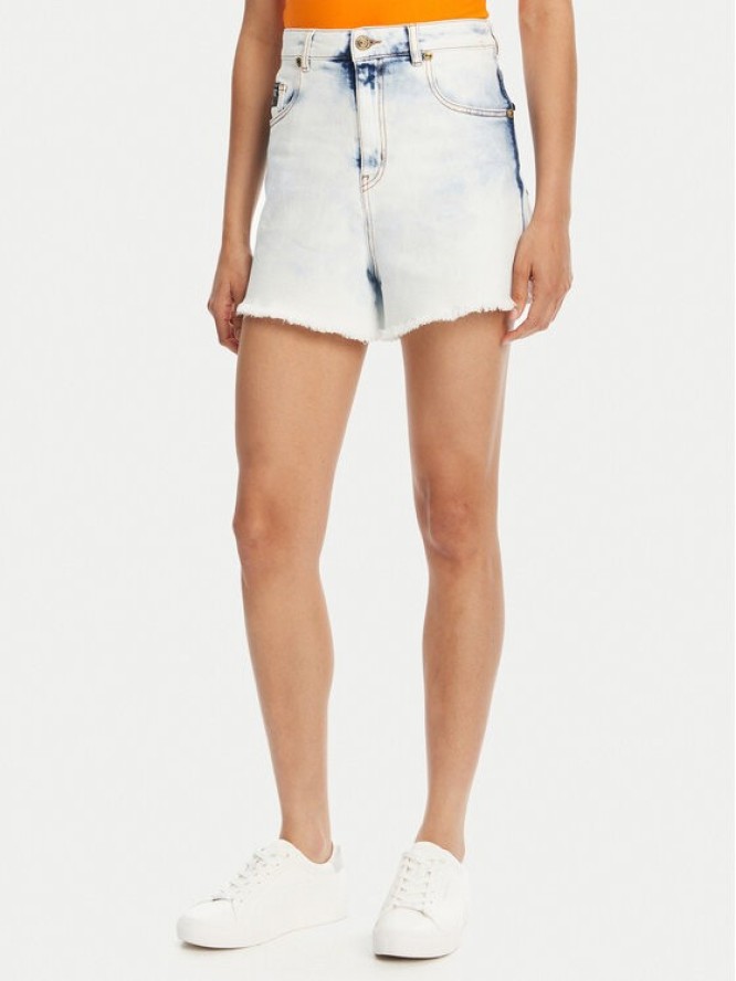 Versace Jeans Couture Szorty jeansowe 78HAD51R Niebieski Straight Fit