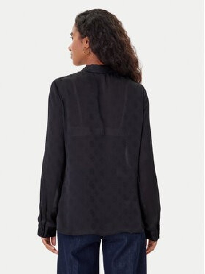 Guess Koszula W5YH1A WHCR2 Czarny Regular Fit