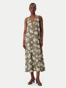 Vero Moda Sukienka letnia Jennifer 10341973 Zielony Regular Fit